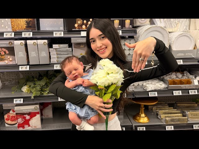 I'M GETTING MARRIED… SHOPPING FOR MY WEDDING WITH MY SILICONE BABY ADLEY