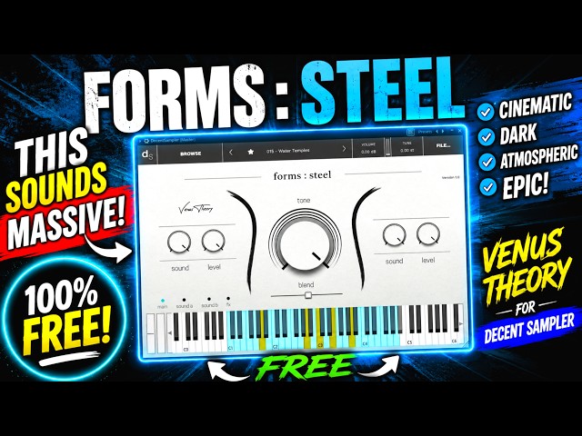 This FREE Instrument Sounds WAY Too Good! 🔥  VT – Forms Steel