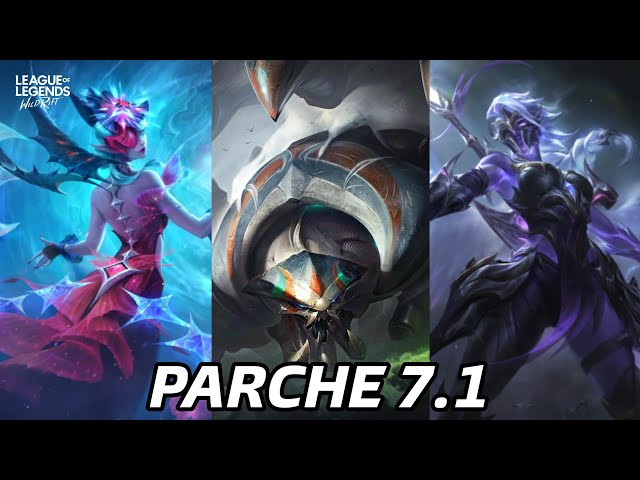 PARCHE 7.1 DE WILD RIFT: NUEVO CAMPEÓN SKARNER, ABISMO CRÍPTICO, PORCELANA, ARTESANÍA, 7.2 Y MÁS. 