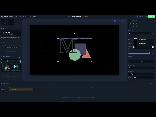 I made a visual editor for Manim (and it just hit v1.0)