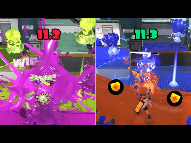 Splatoon 3 11.3 vs 11.2 Balance PATCH COMPARISON! 