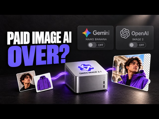 Qwen Image Runs Locally — Generate and Edit Images in One Model