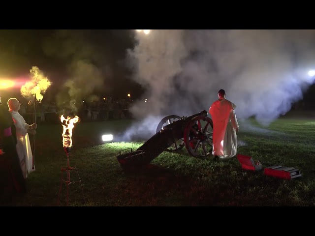 Cannon salvos at Jasna Góra, August 15, 2025