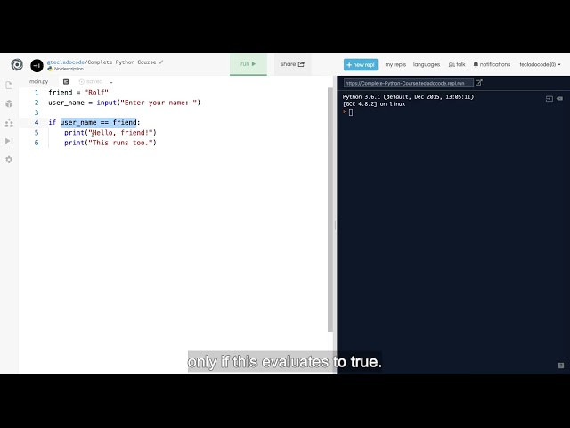 19  If statements in Python