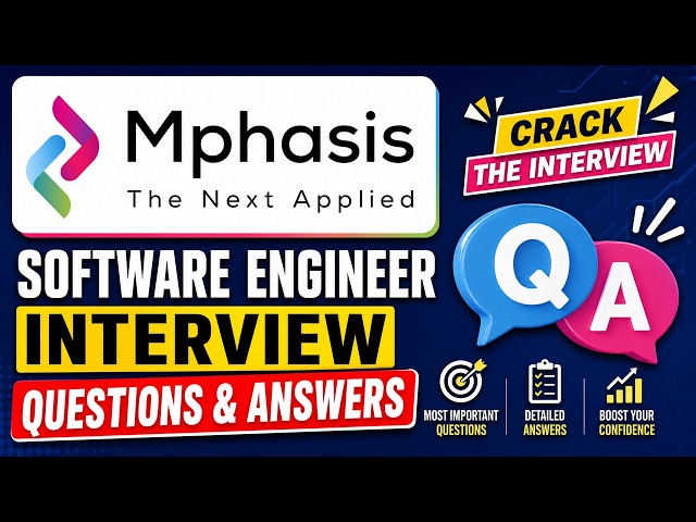 Mphasis Software Engineer Interview Questions & Answers