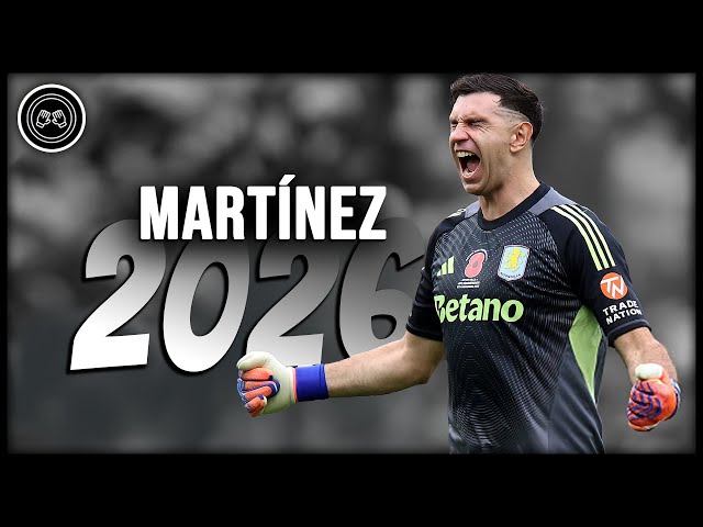 Emiliano Martínez 2025/26 ● The Spider Man ● Crazy Saves - HD