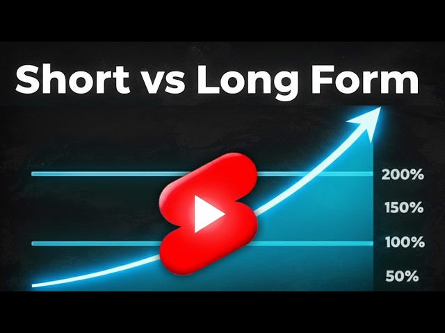 yt shorts vs long form (which makes the most $$$)