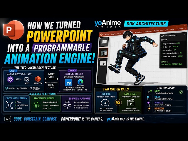 Coding PowerPoint Animations with TypeScript: The yoAnime Two-Layer Architecture & SDK