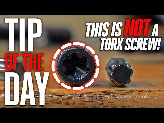 THIS IS NOT A TORX - Haas Automation Tip of the Day