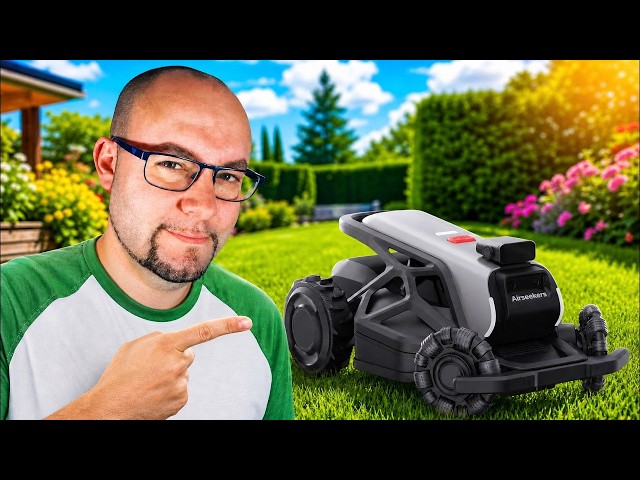AIRSEEKERS TRON Full Review: Should You Buy This Robotic Lawnmower of the Future? 🌿