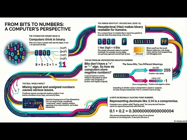 Binary & Hex Explained + Signed vs Unsigned