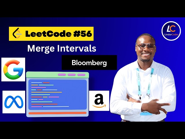 Merge Intervals (LeetCode 56) — Sort First, Then Linear Scan | Python Solution