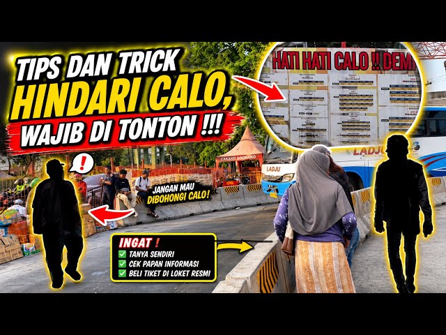 TUTORIAL MENGHINDARI CALO DI TERMINAL BUNGURASIH !! WAJIB DI TONTON SAMPAI AKHIR 🔥