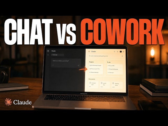 Claude Chat vs Cowork: Here's Which One Does What (& When to Use Each)