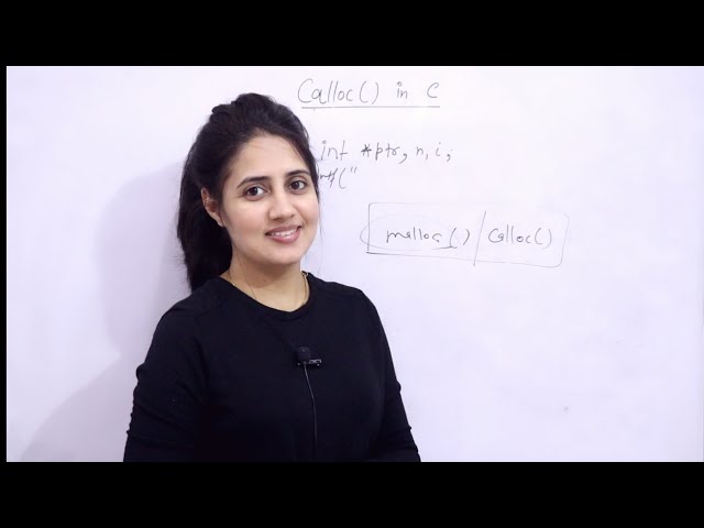 C_134 Dynamic Memory Allocation using calloc() | C Language Tutorials