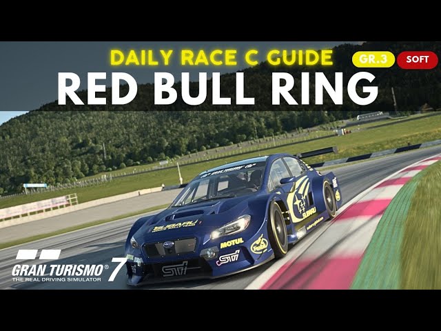 Red bull ring Gr.3 lap guide | GT7 lap guide
