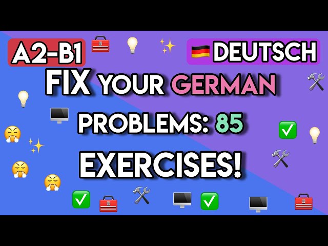 German for Problem Solving: 85+ Phrases & Exercises for Troubleshooting (A2-B1)