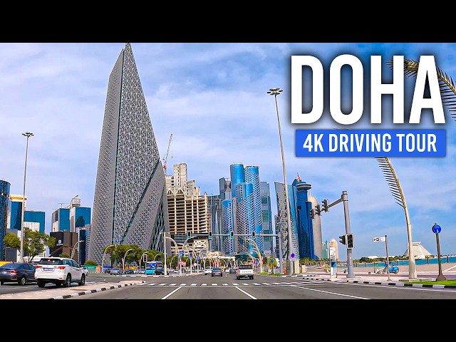 DOHA, Qatar 🇶🇦 Driving the New Middle East | 4K Driving Tour