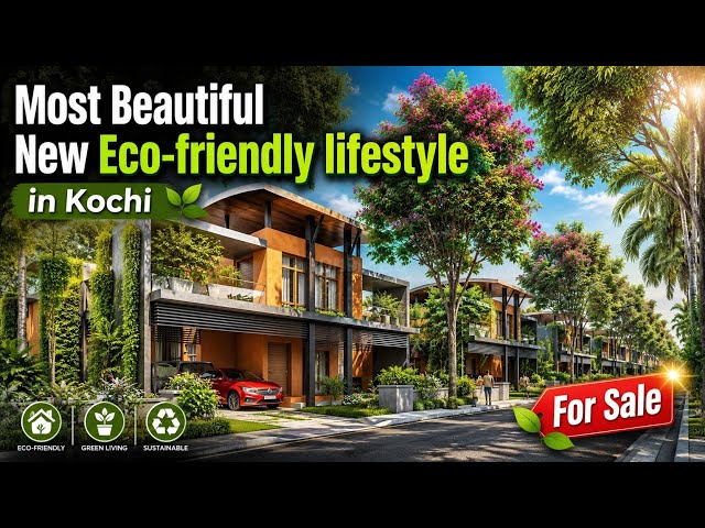 Kochi | New Gated Community Villas For Sale | 10.5 - 12 Cents | 2982-3344 SqFt | All Amenities |