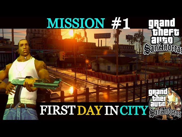 NEW GANGSTER IS HERE GTA SAN ANDREAS GTA V Mission Big Smoke Sweet Kendl InThe Beginning GAMEPLAY #1
