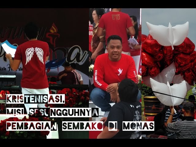 KRISTENISASI Terselubung di Monas, Jakarta