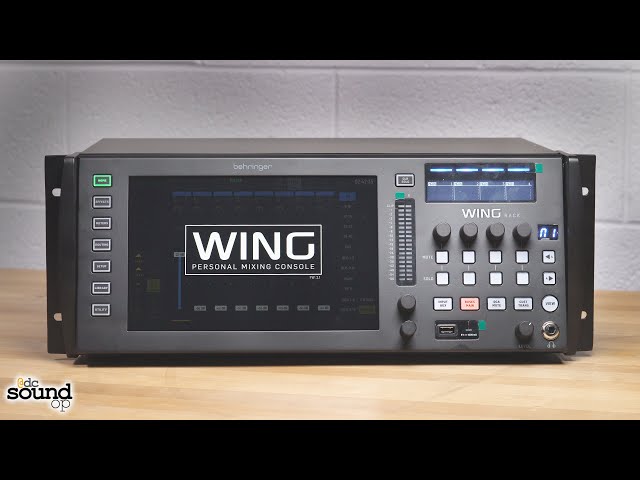 Behringer WING RACK Release Day First Look and Walkthrough