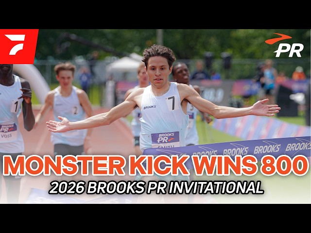 800m Comes Down to Last 50m for Carter Smith and Mana Voss | 2026 Brooks PR Invitational