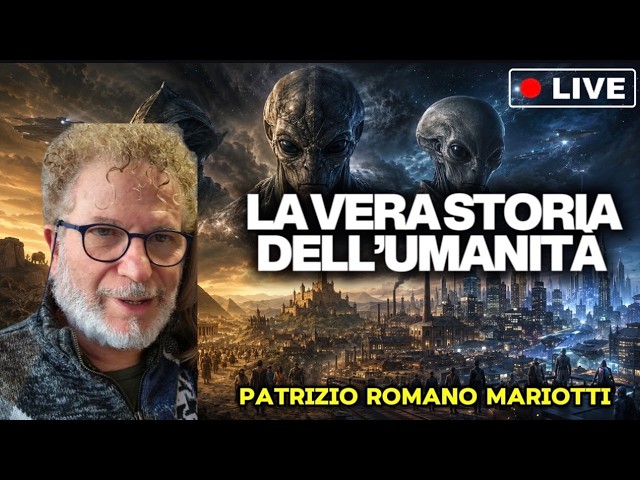 LA VERA STORIA DELL’UMANITÀ | Live con PATRIZIO ROMANO MARIOTTI