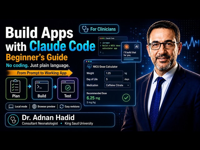 Build Apps with Claude Code. Dr. Adnan Hadid
