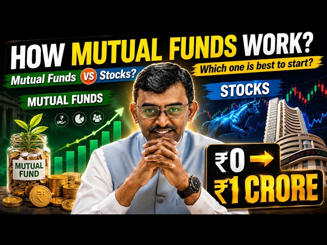 ₹1 Crore Goal-ஐ எப்படி அடைவது? Zero-வில் இருந்து Investment Journey-ஐ எப்படி தொடங்குவது? MF vs Stock