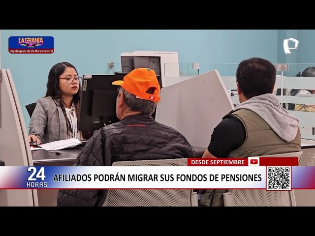 Members of the ONP and AFP pension systems will be able to migrate from one pension system to ano...