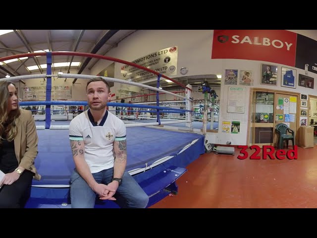 Carl Frampton & Jack Catterall VR 360° video exclusive - control the camera yourself!