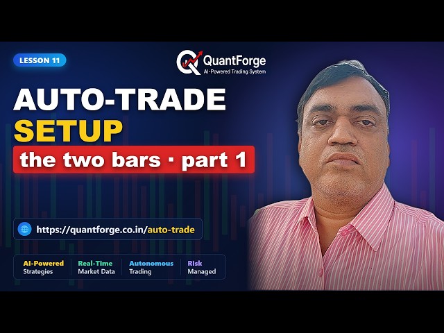 Auto trade setup — Part 1   the two bars, the budget and the risk