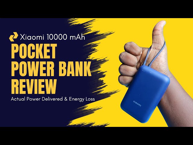 Xiaomi 10000mAh Pocket Power Bank Review | Best Power Bank under 2000?