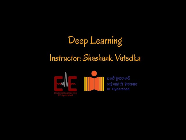 Deep Learning 2026: Class 8 (Deep Learning in Pytorch; Adagrad)