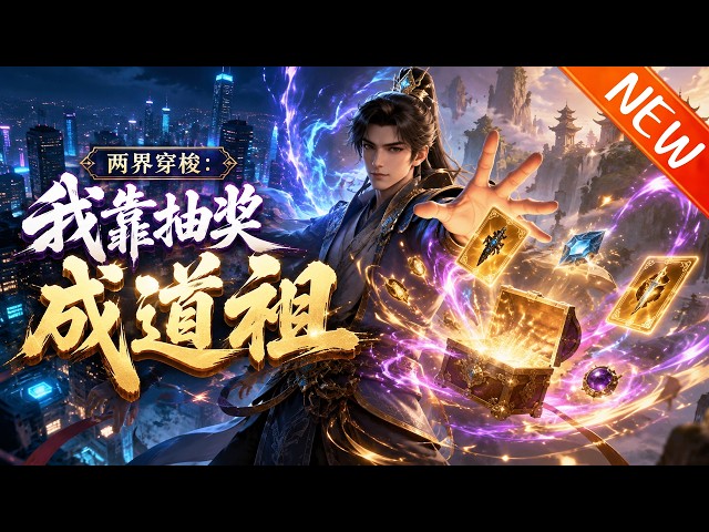 💥【新番上线】《两界穿梭：我靠抽奖成道祖》第1~60集丨首富陈泽绝症穿越修仙界，觉醒氪金系统，废灵根逆袭混沌神根，打脸天骄反派，两界纵横，终成无敌仙尊！#斗破动漫 #逆袭 #动漫