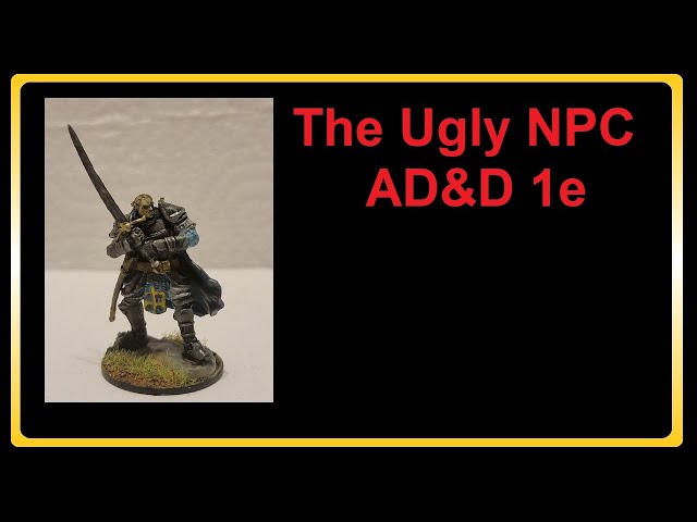 Village of Hammlet NPC Hero ...Ugg #ADnD1e