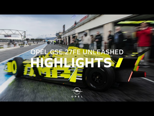 Opel GSE 27FE Unleashed | Highlights from GEN4 unveiling