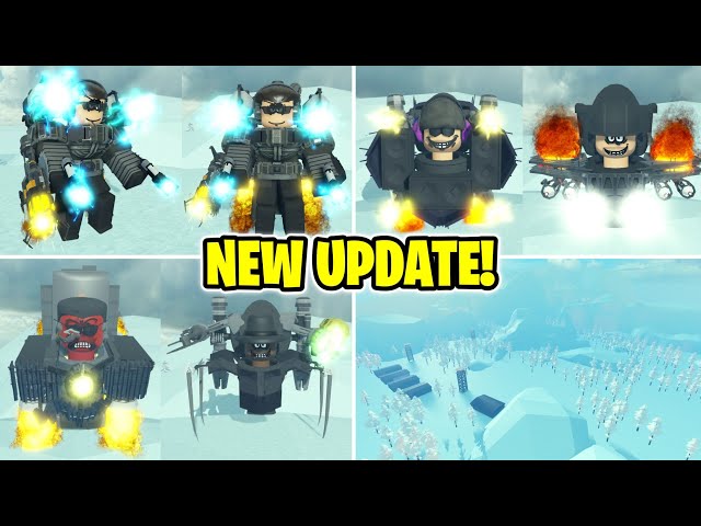 NEW UPDATE!! - TOILET WORLD ROLEPLAY 2 NEW ALASKA UPDATE! TV BASE, NEW MAP, AND REWORKS!! (ROBLOX)