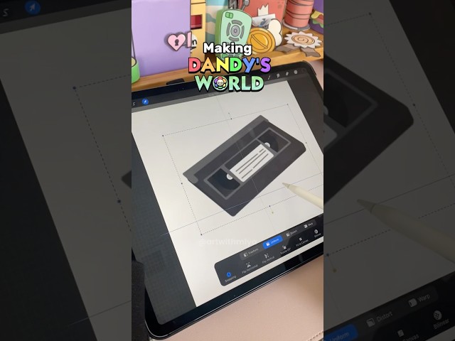 Making Dandy’s World Tapes! 📼✨ #papercraft #dandysworld #cardboardcraft #diy #diyideas