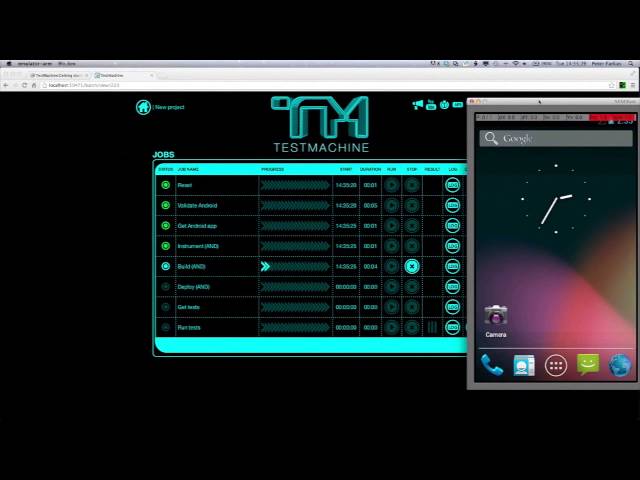 TestMachine: Getting started with an Android device