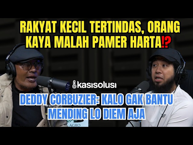 Deddy Corbuzier: Orang Kaya Gak Berhak Kritik Pemerintah Kalau Gak Mau Turun Bantu UMKM & Rakyat‼️
