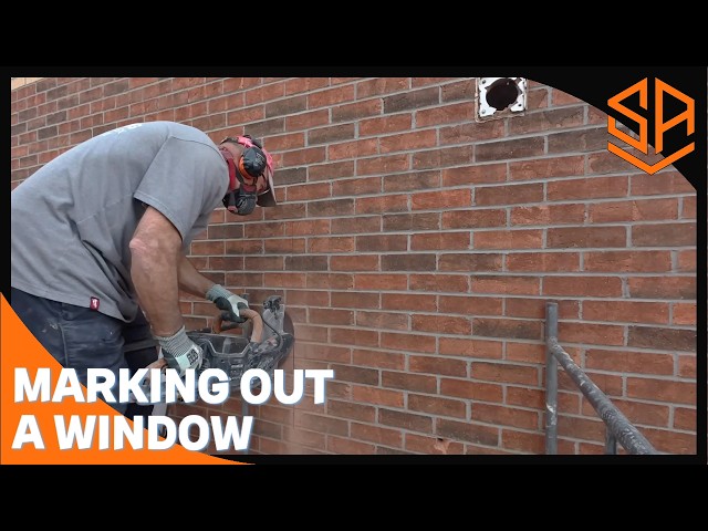 PUTTING A WINDOW INTO A SOLID BRICK WALL