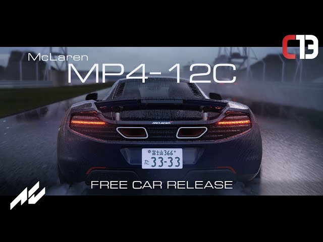 Rewriting a LEGEND | McLaren MP4-12c | Asetto Corsa FREE car mod
