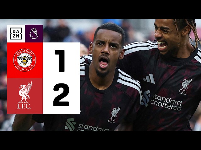 Brentford vs Liverpool (1-2) | Match Highlights and Goals | Premier League Highlights