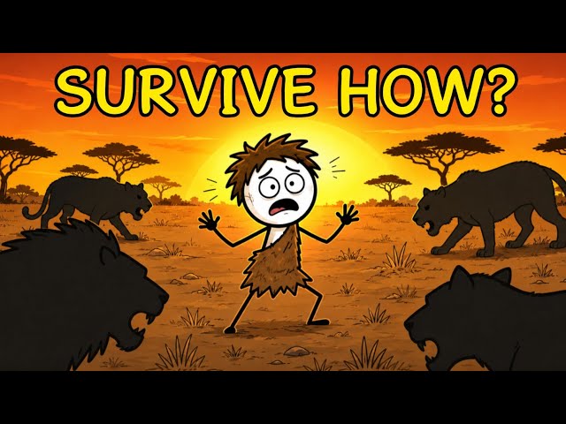 How Did Ancient Humans Outsmart Predators Without Weapons?