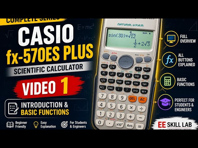Scientific Calculator Basics | Complete Guide for Engineering Students | EE Skill Lab
