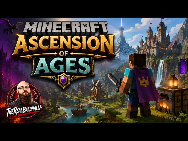 Minecraft Ascension Of Ages Modpack | Building Our First Base – Part 2