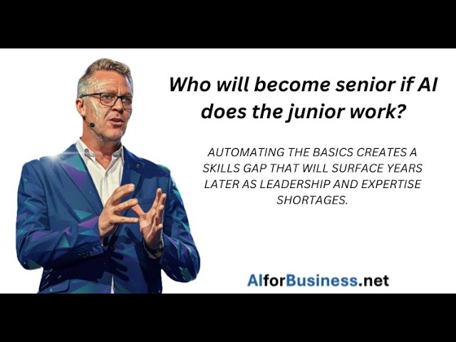 Who will become senior if AI does the junior work?