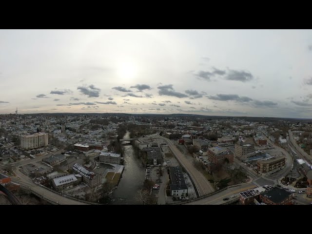 VR 360 Woonsocket Downtown,  Rhode Island.